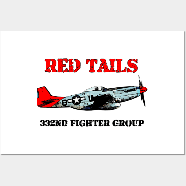 Red Tails Wall Art by CANJ72